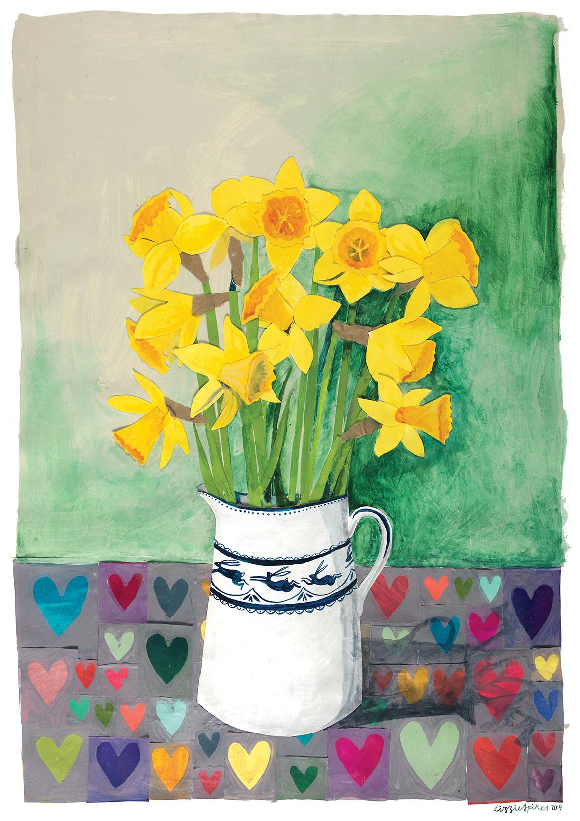 Cennin Pedr Collage Poster Print
