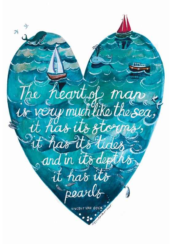 The Heart Of Man Fine Art Print