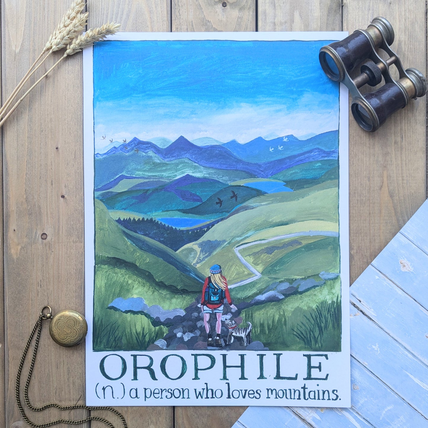 Orophile Fine Art Print